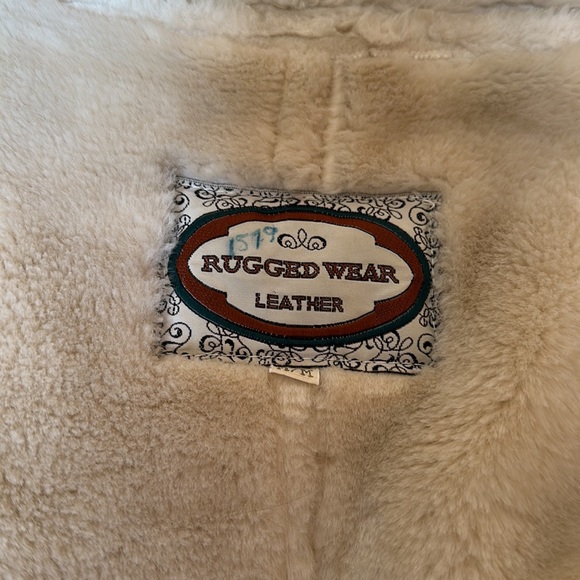 Vintage Genuine Leather B3 Bomber Jacket Dark Brown Faux Shearling Lining - Picture 4 of 16